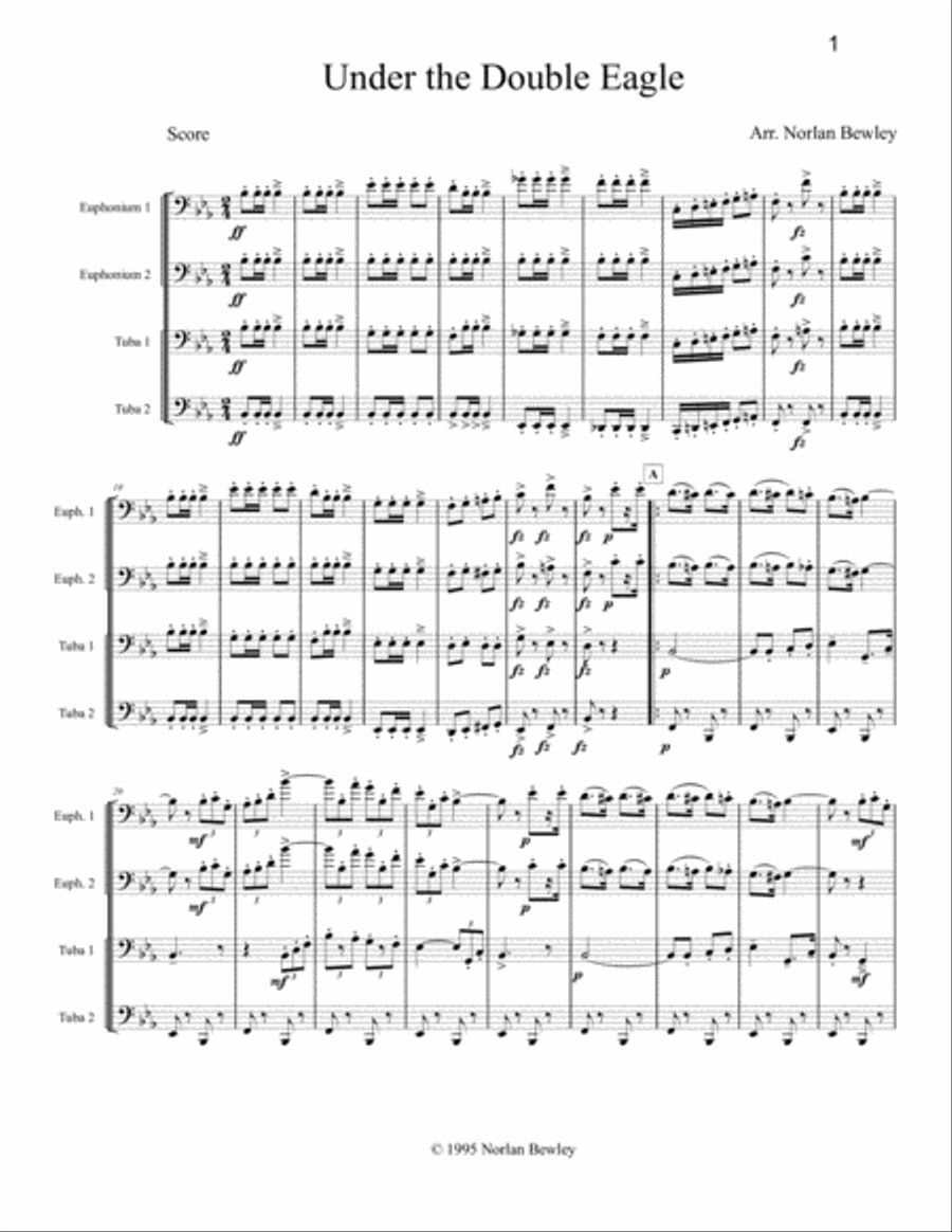 Octubafest Music Score Book - Tuba/Euphonium Quartet Octubafest Music Score Book - Tuba/Euphonium Quartet Euphonium Quartet scores gallery preview page 3