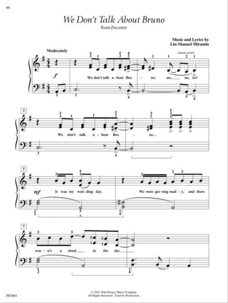 Adult Piano Adventures – Disney Book 2 Piano Method scores gallery preview page 7