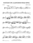 Fantasy On A Japanese Folk Song - Flute 1