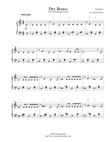 Dry Bones (Dem Bones/Them Bones) - for early-intermediate piano