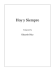 Hoy y Siempre